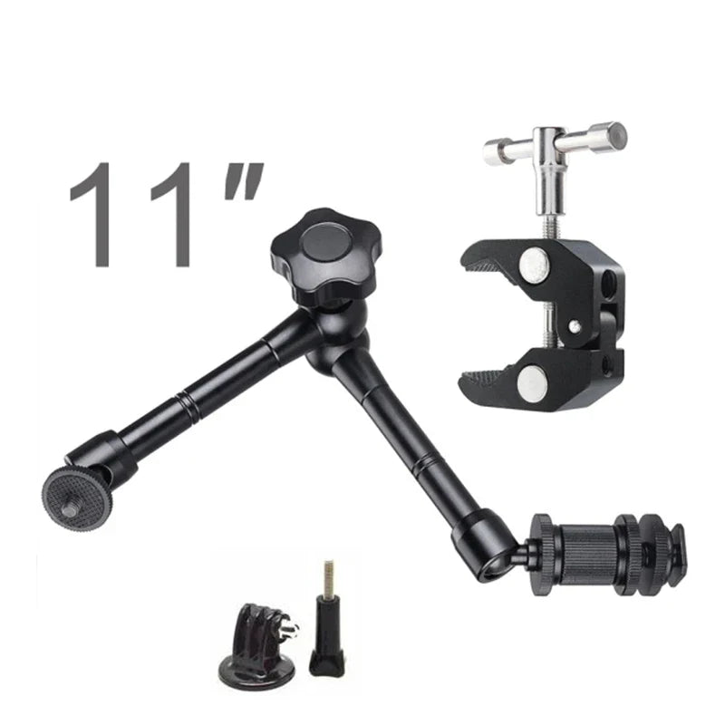 Car Action Camera Mount Bracket for GoPro Hero 10/9/8/7/6/5, DJI Osmo, Insta360, Sports Camera Support