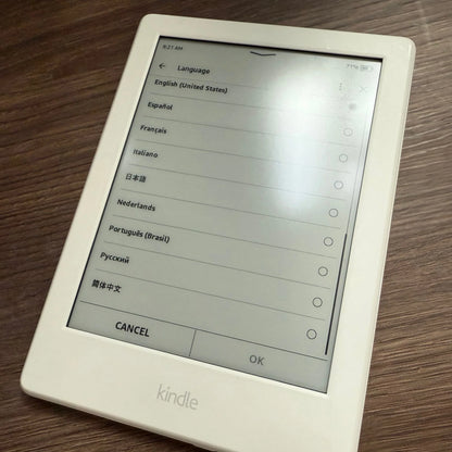 Original Kindle 8th Gen Used eBook Reader – 6" E-Ink Touchscreen WiFi eReader, Better Than Kobo SY69J