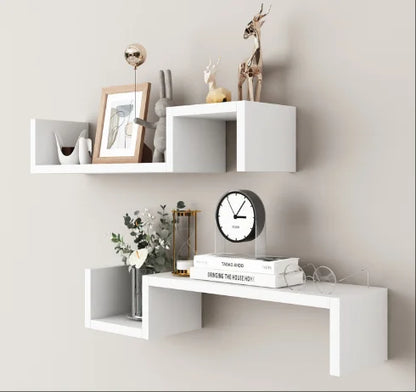 Floating Wall Shelf – Partition & Reinforcement Board with Strong Load-Bearing Capacity, Easy Installation
