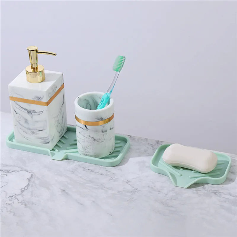 Silicone Kitchen Sink Mat & Tray – Soap Dispenser, Sponge Holder, Splash-Proof Drying & Counter Storage