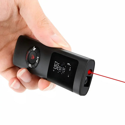 40M/60M Mini Smart Laser Distance Meter | Portable USB Rechargeable Infrared Rangefinder