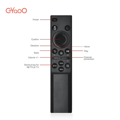 BN59-01388 Universal Smart TV Remote for Samsung LED LCD, Compatible with All Smart TVs, Netflix & Prime Video Buttons