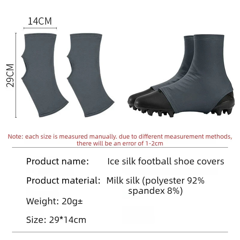 Football Cleat Covers - Stretchable Anti-Slip Breathable Sports Sock Covers