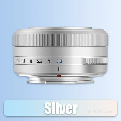 TTArtisan Auto Focus 27mm F2.8 Lens — APS-C STM for Fuji X, Fujifilm XF, Sony E, Nikon Z Mount (XA7, XT100)