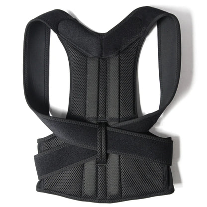 Alloy Bar Posture Corrector – Scoliosis Back Brace Spine Corset with Shoulder Therapy Support, Orthopedic Posture Correction Belt