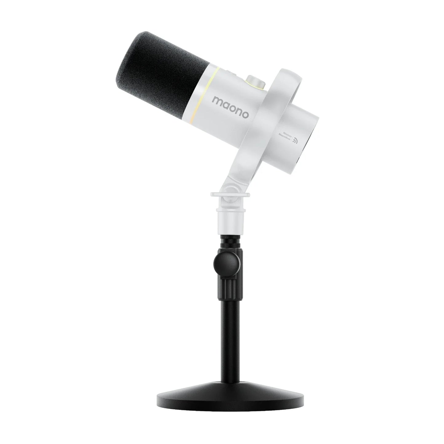 MAONO PD200W Hybrid Wireless Podcast Microphone – XLR/USB Dynamic Mic for PC, Phone & Camera Streaming & Recording