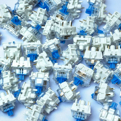 Mechanical Keyboard Switches - Hot Swappable 3 Pin Blue Red Brown Customizable Key Switches