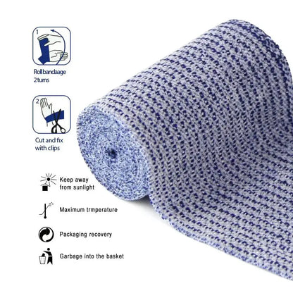 Self-Adhesive Ice Bandage: Instant Cooling Tape for Muscle Recovery - Compression Tape for Athletes and Adults