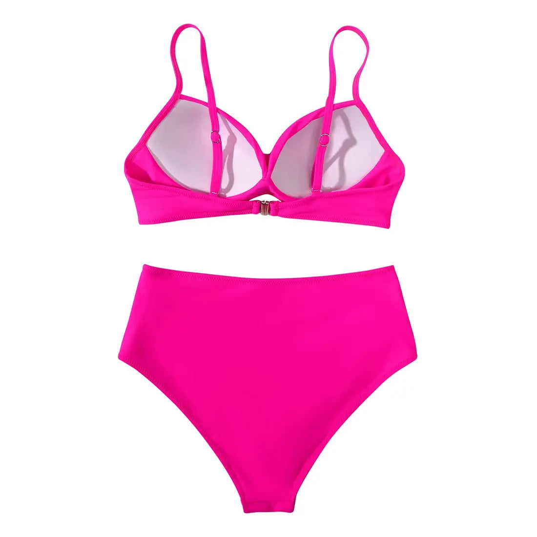 Vintage High Waist Bikini Set 2025 – Women’s Push-Up Printed Swimwear Summer Beach Bathing Suit