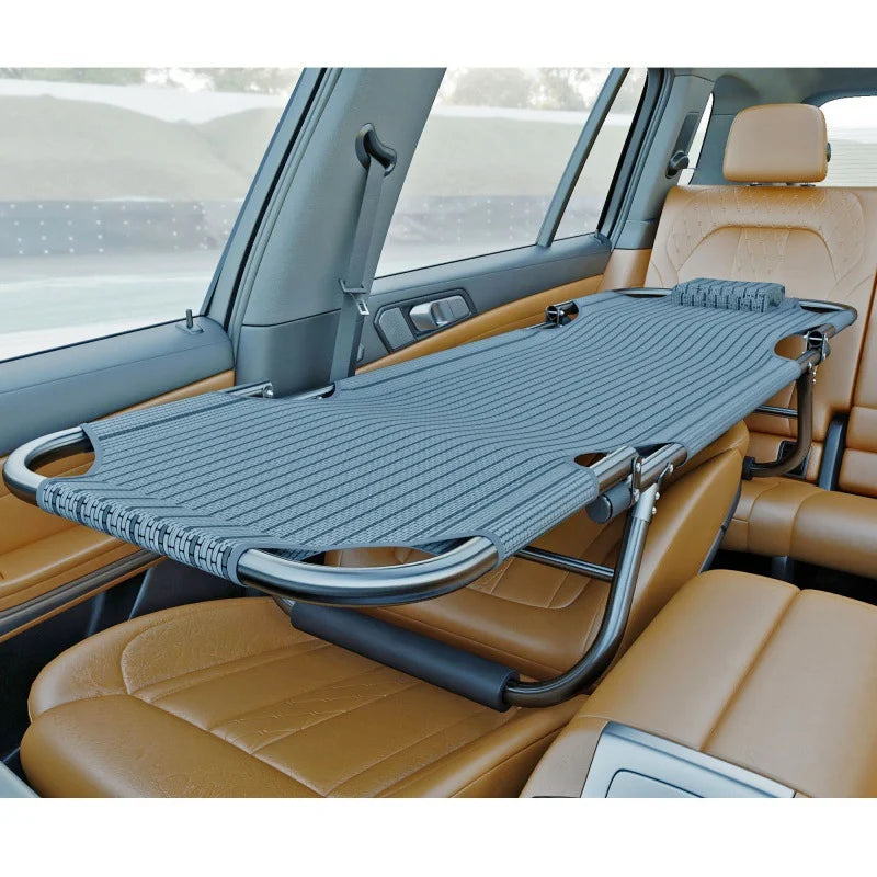 Portable Folding Car Bed – General Motors Co-Pilot Sleep Bed for Travel, Office Naps & Car Accessories