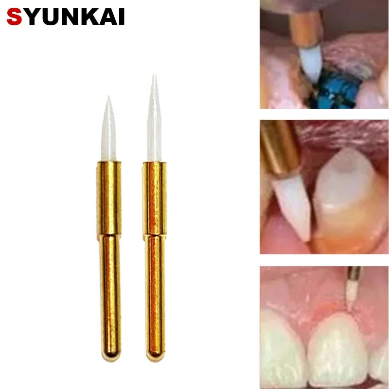 Dental Soft Tissue Burs Gingiva Trimmer — Ceramic Implant Surgical Tool for Teeth Cleaning & Whitening