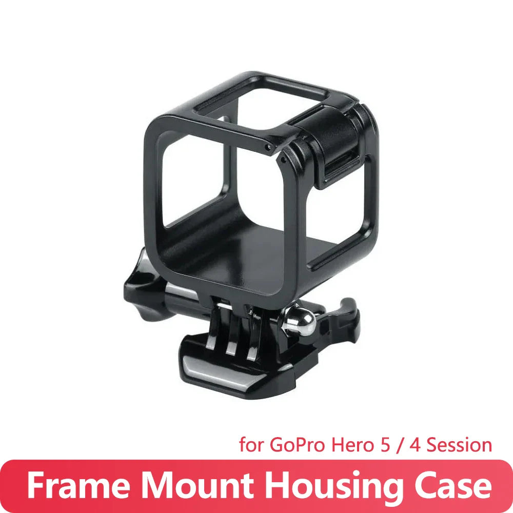 Protective Frame Mount Case for GoPro Hero 5 Session / Hero 4 Session – Lightweight Action Camera Housing Bracket Holder Accessory