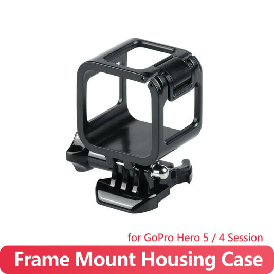 Protective Frame Mount Case for GoPro Hero 5 Session / Hero 4 Session – Lightweight Action Camera Housing Bracket Holder Accessory