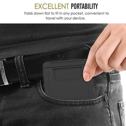 Portable Mini Folding Phone Holder: Creative Universal Stand for Tablets & Computers