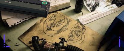 PeriPage P90 Wireless Thermal Tattoo Stencil Printer – Includes 5pcs Free Transfer Paper