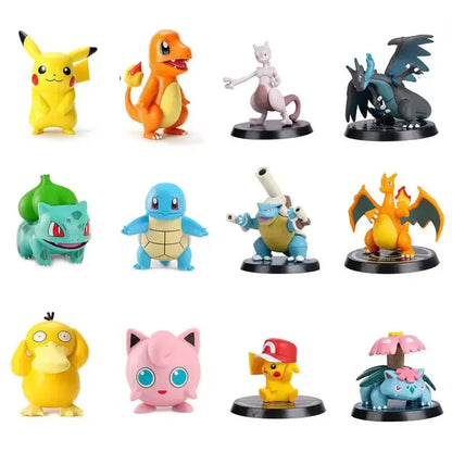 Pokemon Vulpix Anime Figure – PVC Scene Version Collectible Toy Mystery Surprise Box Gift for Kids
