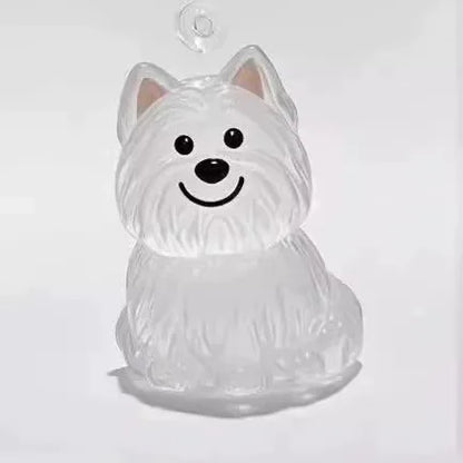 Cute Dog Hair Storage Pendant Keychain – Couple Bag Charm, Car Keychain Jewelry, Souvenir Gift & Decoration Accessory