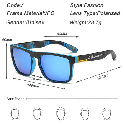 2023 New Fashion Polarized Color-Changing Sunglasses for Men – Outdoor Sports Cycling Eyewear