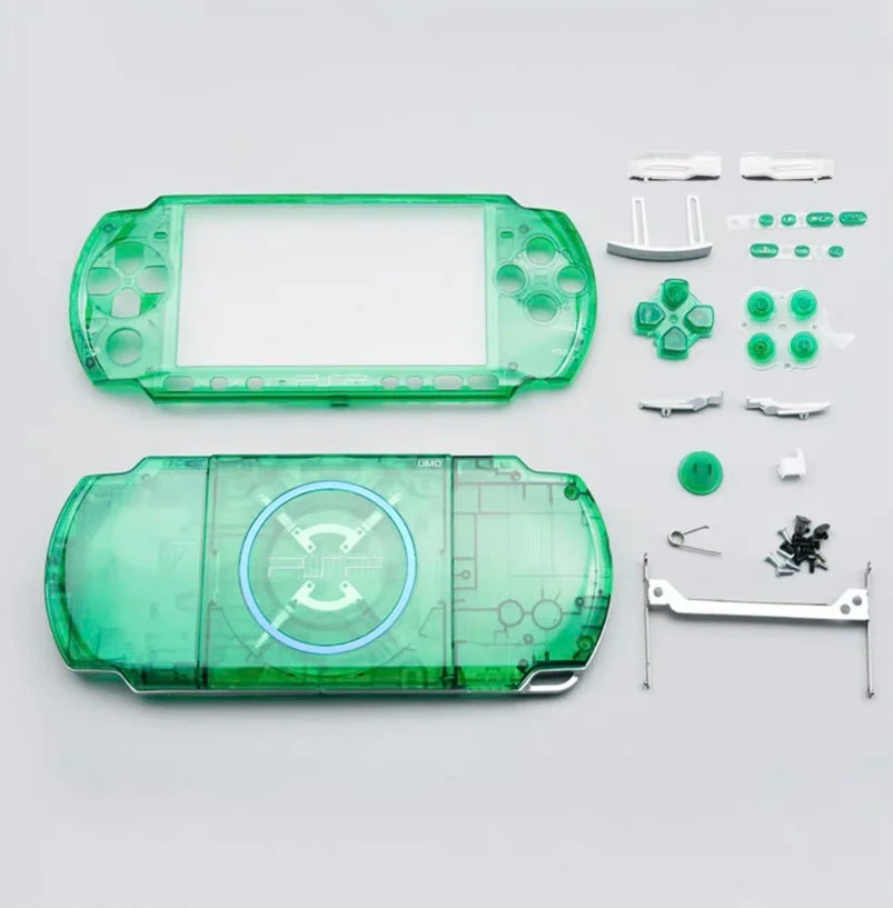 Replacement Faceplate Shell Case for PSP 3000 – Full Housing Cover with Buttons Kit for PSP3000 3006 3008
