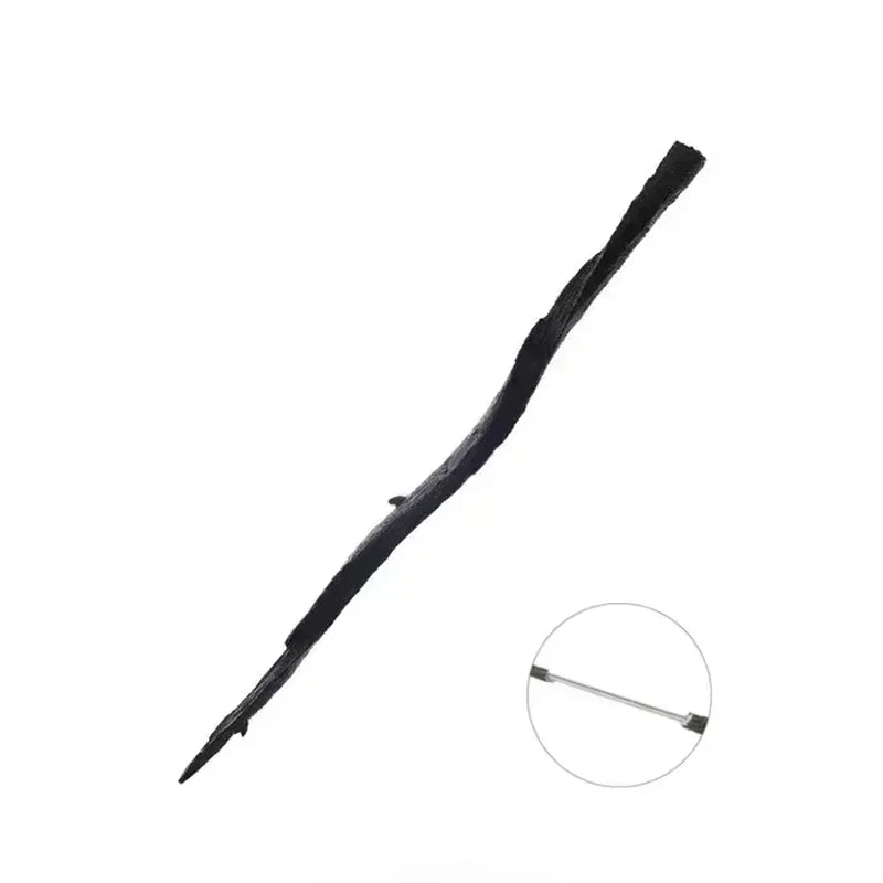 Anime Cosplay Magic Wand - Metal Core Fantasy Toy Prop & Wizard Decoration Accessory