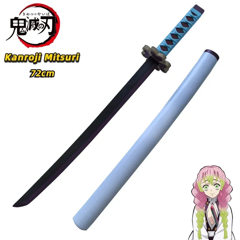 Demon Slayer Katana - 72cm Anime Cosplay Sword | Tomioka Giyuu & Tanjirou Replica
