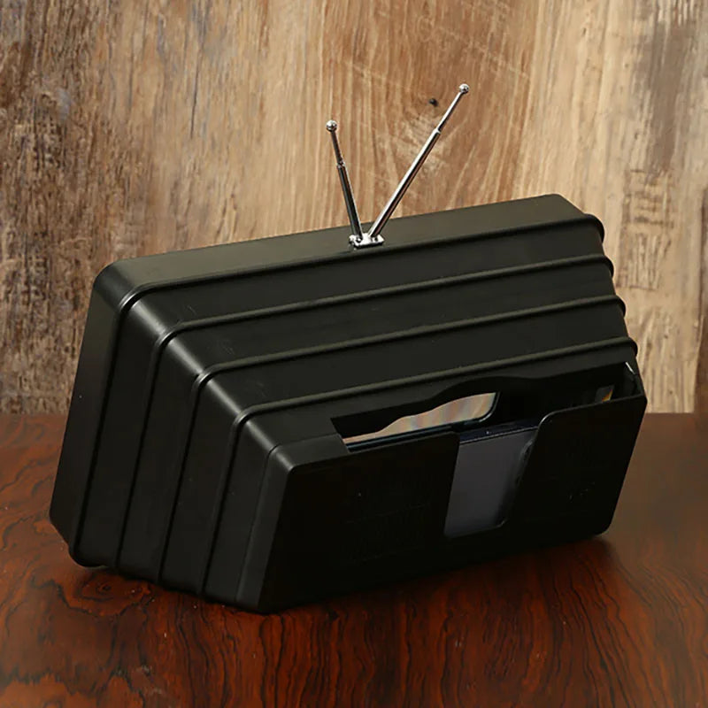 12 Inch Phone Screen Magnifier Stand - Enlarged Expand Holder HD Video Amplifier, Eyes Protection Retro TV Box for iPhone