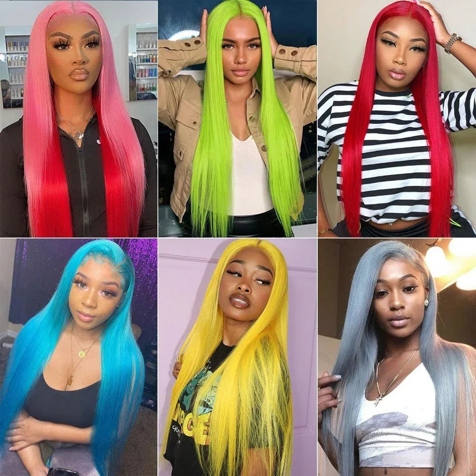 HD Transparent 613 Blonde Straight Wig – 13x4/13x6 Lace Front, Pre-Plucked Brazilian Human Hair Lace Frontal Wig for Women