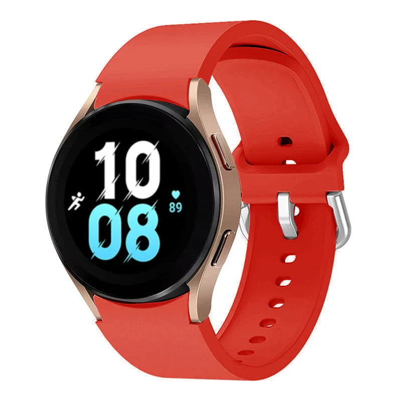 Silicone Replacement Strap for Samsung Galaxy Watch – Sport Bands for Watch 4, 5, 6, 7 (40-47mm)