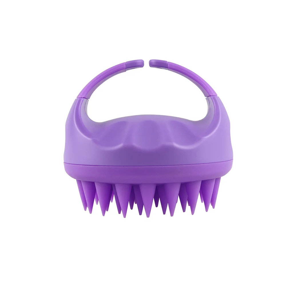 Silicone Scalp Massage Shampoo Brush - Soft Hair Washing Comb for Deep Cleaning, SPA Treatment & Salon Care