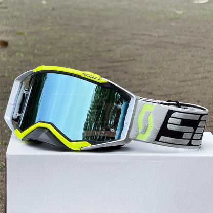 Motorcycle Riding Goggles UV400 – Dirt Bike & Cycling Glasses for Men, MTB & MX Off-Road Protection Eyewear Accessories