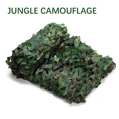Camouflage Net – Hunting, Woodland Training, Car Cover, Tent Shade & Camping Awning Cover