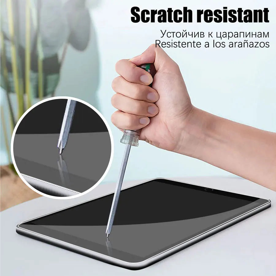Tempered Glass Screen Protector for iPad 10.2, 9.7, 10.5, 10.9, Pro 11, New iPad 9/8/7/6/5, Air 4/3/2, Mini 2020-2022