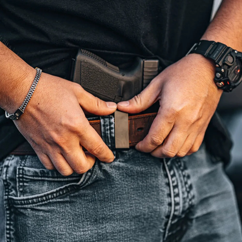 9MM IWB Holster – Ambidextrous Concealed Carry for Glock 19, 17, 22, 26 (G22, G19, G17, G26)