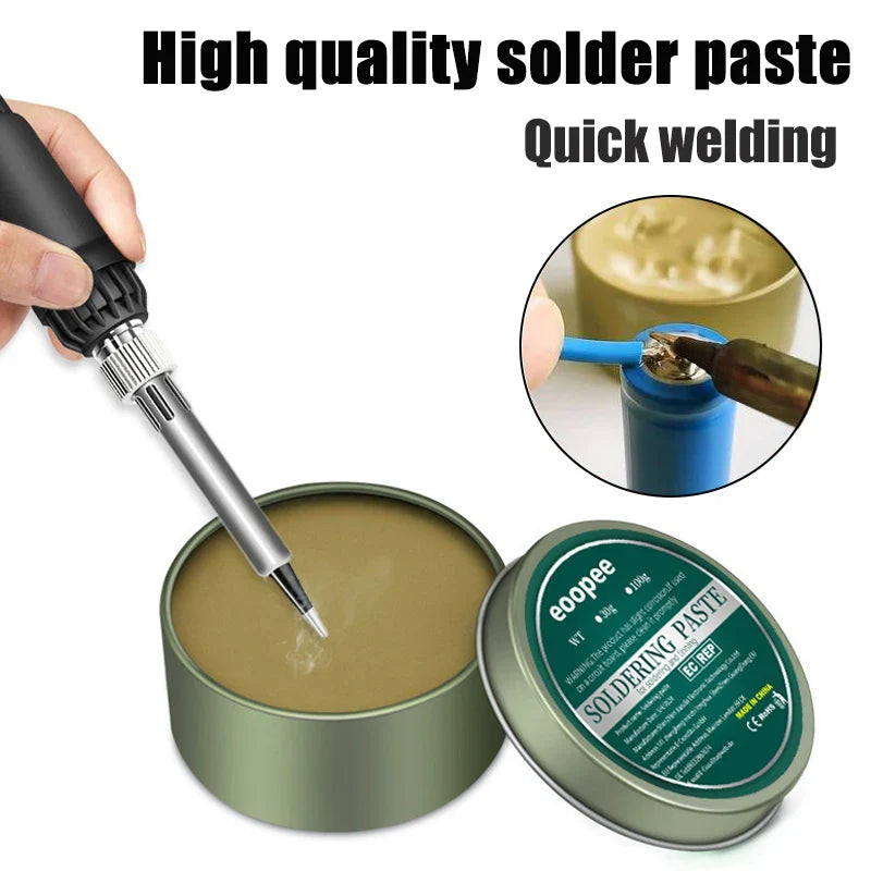 10g/30g/100g Lead-Free Soldering Flux Paste – Rosin Soldering Oil for Easy Repair & Iron Sheet Work