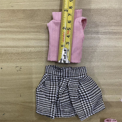 Clothes for 30cm 1/6 BJD Dolls – DIY Dress-Up Suit & Accessories for Girls’ Dolls (Check Size Chart)