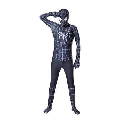 Adult Spiderman Cosplay Costume – Superhero Zentai Jumpsuit with Headgear for Men & Women, Halloween & Carnival Outfit