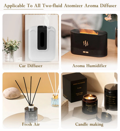 Hotel Collection 150ml Aroma Diffuser Essential Oil – Home & Car Refill for Air Humidifier