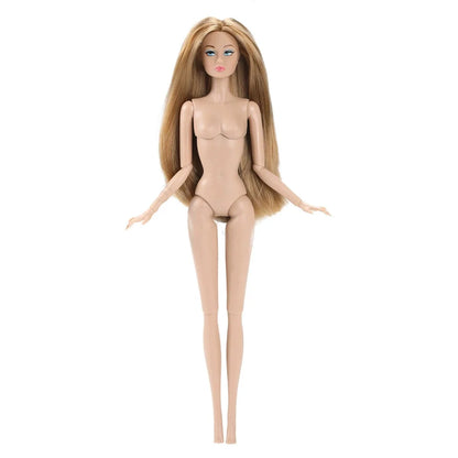 FR Supermodel 1/6 BABI Doll – Movable Joints, DIY Dress-Up Princess with Head & Body Accessories, White/Normal/Chocolate Skin