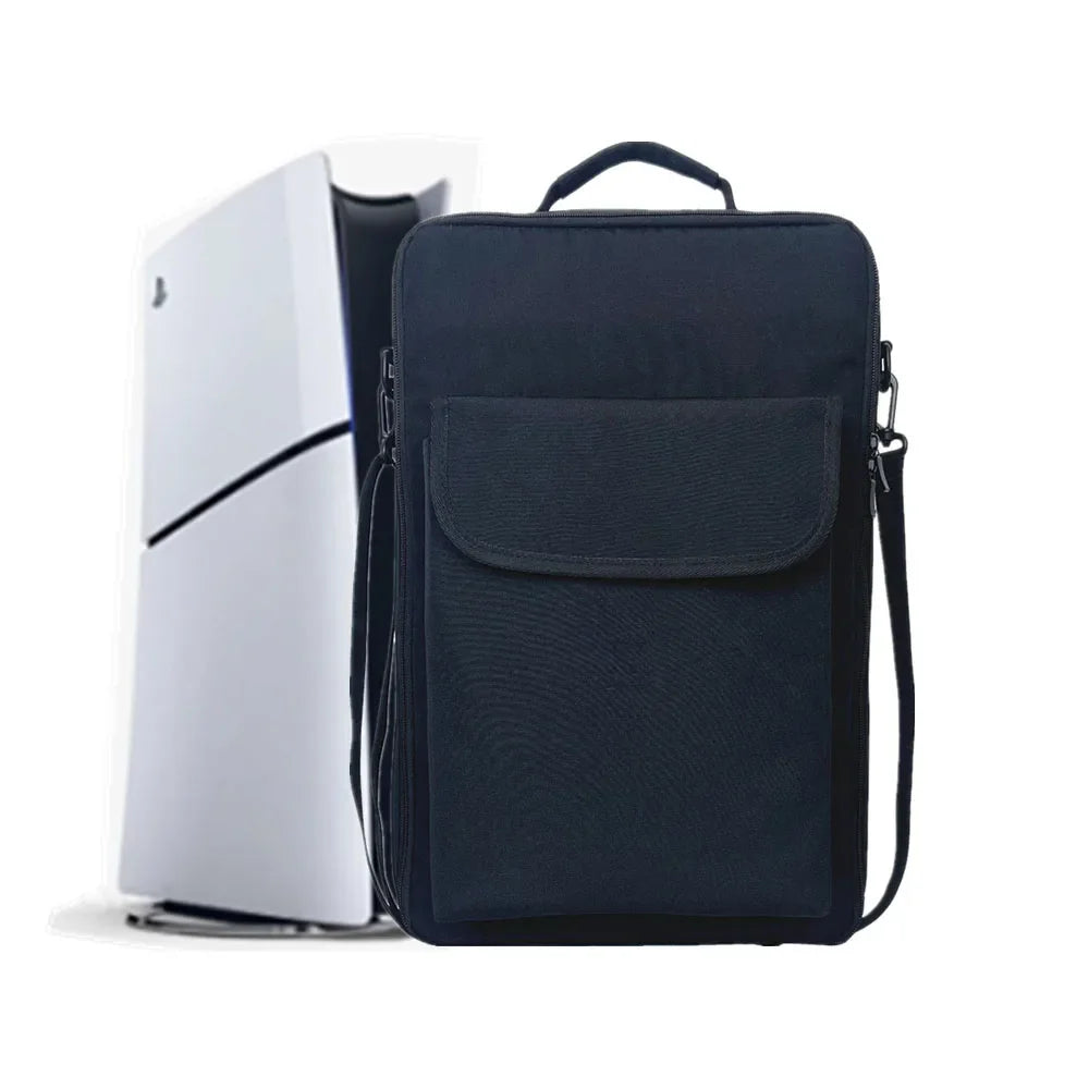 PS5 Slim Travel Carrying Case – Storage Bag, Handbag & Backpack for PlayStation 5 Slim Console & Accessories