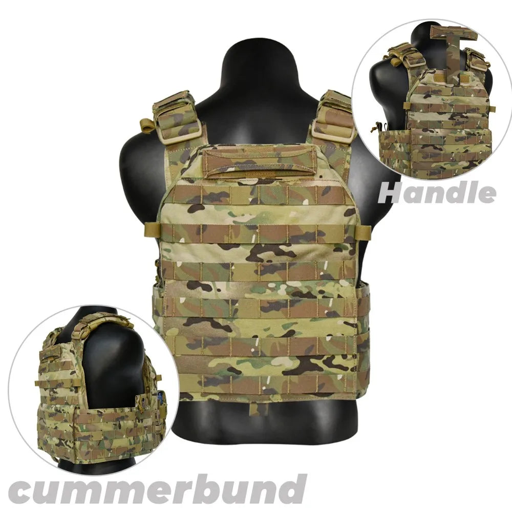UNINOTAC Tactical Vest – High-Quality 1000D Nylon 6094K Vest with Quick Release & Triple Magazine Pouch