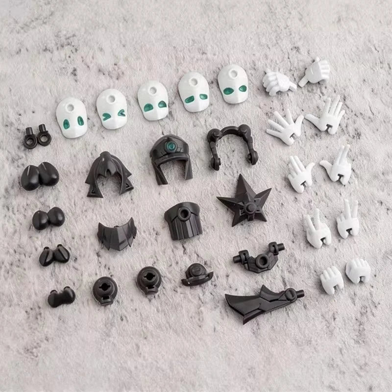 QUANKAI Studio Mobile Suit Girl QK-ST-002 – Gene Interferon Figure Model Toy for Assembly, Collection & Gift