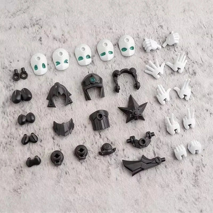 QUANKAI Studio Mobile Suit Girl QK-ST-002 – Gene Interferon Figure Model Toy for Assembly, Collection & Gift