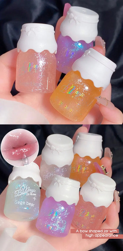 Butterfly-Shaped Milk Can Lip Balm – Moisturizing with Shimmering, Pouty Lips Effect