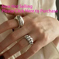 VENTFILLE 925 Sterling Silver Pearl Smile Ring — Adjustable Stackable Fashion Jewelry for Women