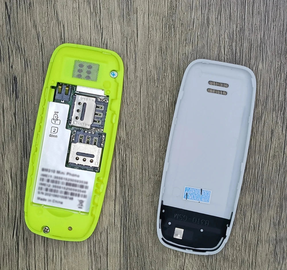SERVO BM310 Mini Mobile Phone – Dual SIM, Call Recording, Magic Voice, Blacklist, MP3 Player, 2G Tiny Button Cellphone
