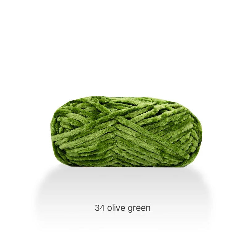 50g/Ball DIY Knitting Yarn – Soft Wool for Baby Scarf, Hat, Chunky Crochet Thread