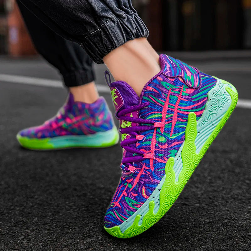 Men's & Women's Basketball Shoes - Breathable Comfortable Training & Sports Sneakers