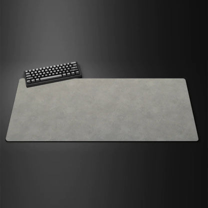 Gray Texture XXL Gaming Mouse Pad – Large 90x40cm Rubber Anti-Slip Desk Mat for Computer Office and Gaming