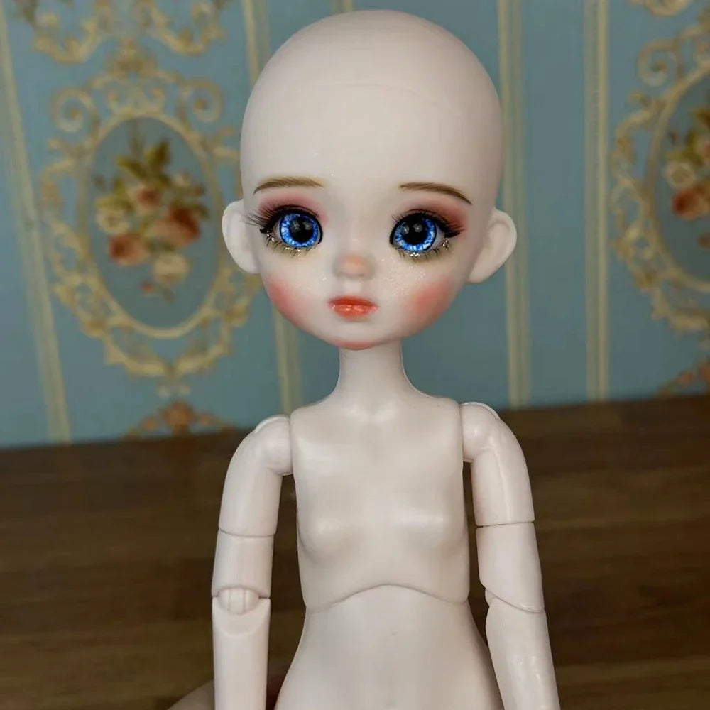 Sweet Doll 1/6 BJD Handmade 30cm Princess Doll – Makeup Doll for Girls Birthday Gift