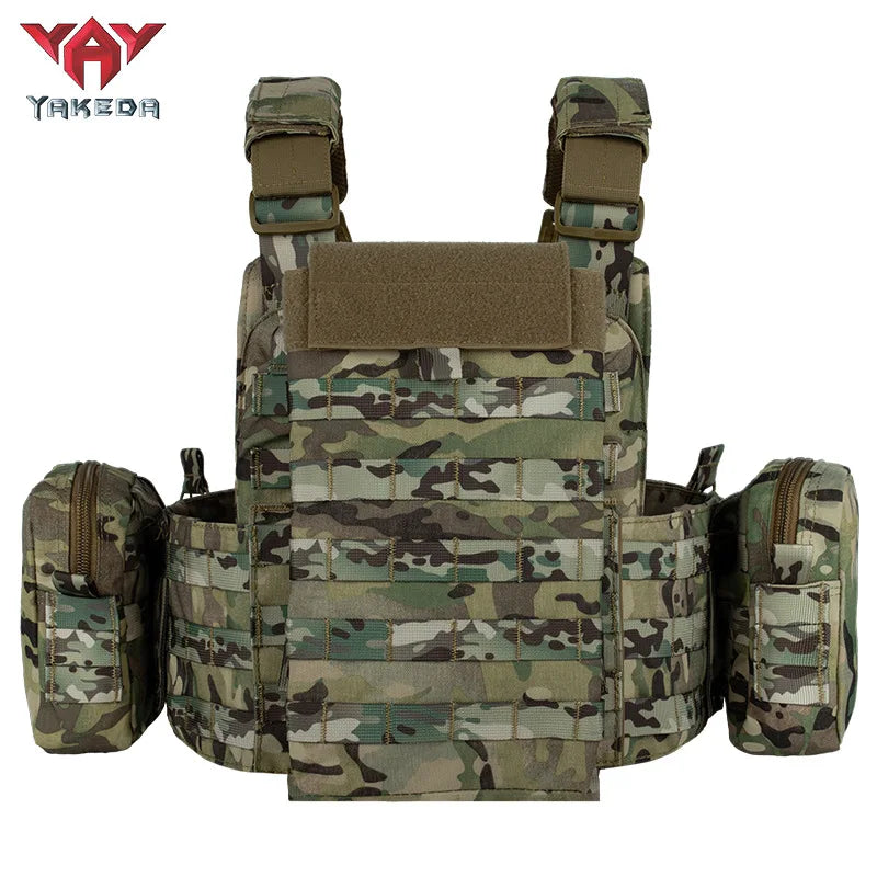 YAKEDA Quick-Disassembly Training Vest – Detachable, Expandable, Comfortable, Breathable, Wear & Tear-Resistant
